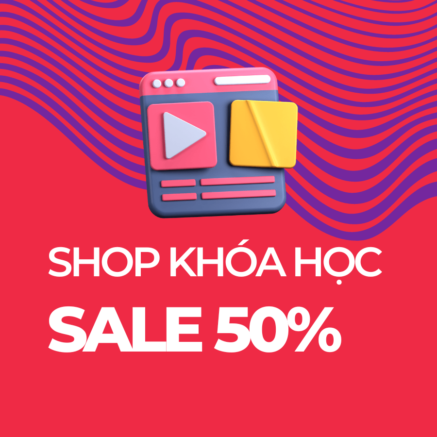 shop khóa học